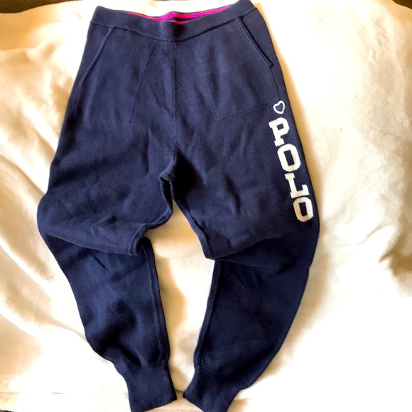 Polo by Ralph Lauren knitted joggers size S/m - Picture 1 of 2